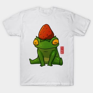 strawberry hat frog T-Shirt